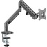 Brateck Single Monitor Arm - Polished Aluminium & Gas-Spring for 17'-32' Screens
