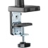 Brateck Dual Monitor Arm - Polished Aluminium & Gas-Spring for 17"-32" Screens