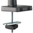 Brateck Dual Monitor Arm - Polished Aluminium & Gas-Spring for 17"-32" Screens