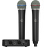 Behringer ULTRALINK ULM302MIC 2.4 GHz Wireless Microphone System (Dual-Channel, 2 Mics) - Open Box