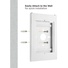 Brateck Anti-Theft Wall Mount Tablet  Enclosure