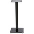 Brateck 60cm Aluminium/Glass Floor Standing Book Shelf Speaker Stand (Pair)