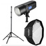 Godox AD600 Pro Flash Kit with 120cm Octa Softbox & Light Stand