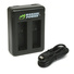 Wasabi Power GoPro Hero 9/10/11/12 Black, & GoPro Enduro Battery Dual USB Charger