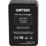 Watson Mini Duo Charger for Canon LP-E6N & LP-E6NH Batteries