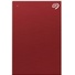 Seagate One Touch STKY1000403 1 TB Portable Hard Drive - External - Red