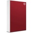 Seagate One Touch STKY1000403 1 TB Portable Hard Drive - External - Red