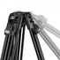 Manfrotto 608 Nitrotech Fluid Head with 645 FAST Twin Aluminum Video Tripod System And Bag