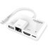 Promate 4-In-1 Multimedia Hub with Lightning Connector