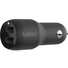 Belkin 12W Auto Adapter (Black)