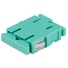 Dynamix SC Duplex MM Flangeless Adapter (Aqua)
