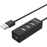 UNITEK USB-A 2.0 4-Port High Speed Hub with Data Transfer