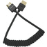 Kondor Blue Coiled HDMI Cable (Black, 30.5 to 61cm)