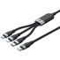 UNITEK 1.5m 20W 3in1 USB-C Data & Charge Cable