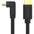 UNITEK 2M 4K HDMI 2.0 Right Angle Cable with 90 Degree Elbow