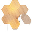 Nanoleaf Elements Wood Look Starter Kit  (7 Pack)