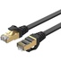 UNITEK 2m CAT 7 Black Flat SSTP 32AWG Patch Lead in PVC Jacket