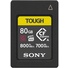 Sony Alpha NP-FZ100 Rechargeable Lithium-Ion Battery (2280mAh) + Sony 80GB CFexpress Type A TOUGH Me