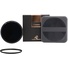 Kase Wolverine Magnetic Circular ND Filter with Magnetic Adapter Ring (77mm, ND1000)