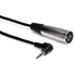 Hosa XVM-110M Stereo 3.5mm Mini Angled Male to XLR Male Cable - 10'