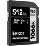 Lexar 512GB Professional 1066x UHS-I SDXC Memory Card (SILVER Series)