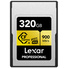 Lexar 320GB Professional CFexpress Type A Card GOLD Series with Reader