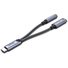 UNITEK 2-in-1 USB-C to 3.5mm Audio Jack & USB-C Charging Connector