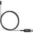 Shure UniPlex UL4 Cardioid Subminiature Lavalier Microphone (Black, TA4F)