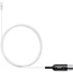 Shure UniPlex UL4 Cardioid Subminiature Lavalier Microphone (White, TA4F)