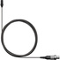 Shure UniPlex UL4 Cardioid Subminiature Lavalier Microphone (Black, LEMO)