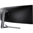 Samsung CRG90 Ultra-Wide Curved Monitor, 32:9 DUAL-QHD, QLED, HDR, 120HZ, Freesync, HDMI/DP (49")