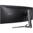 Samsung CRG90 Ultra-Wide Curved Monitor, 32:9 DUAL-QHD, QLED, HDR, 120HZ, Freesync, HDMI/DP (49")