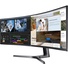 Samsung CRG90 Ultra-Wide Curved Monitor, 32:9 DUAL-QHD, QLED, HDR, 120HZ, Freesync, HDMI/DP (49")