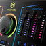 M-Audio M-Game RGB Dual USB Audio Streaming Interface with RGB LED Lighting, Voice Effects & Sampler