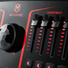 M-Audio M-Game SOLO USB Streaming Mixer/Interface with LED Lighting, Voice FX, and Sampler