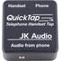 JK Audio QUICKTAP Telephone Handset Audio Interface