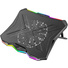 Vertux Glare Quiet Cooling Laptop Stand With Rainbow LED Lights