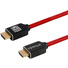 Vertux VertuLink-300 GameCharged 8K HDMI Audio Video 3D Cable (Red)