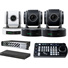 BirdDog Studio Bundle (2x Black 1x White PTZ) w/ Telestream Wirecast Gear 420 & Netgear M4250 Switch