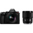 Panasonic Lumix S5 II Mirrorless Digital Camera with 50mm F1.8 & 20-60mm Lenses