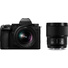 Panasonic Lumix S5 II X Mirrorless Digital Camera with 50mm F1.8 & 20-60mm Lenses