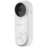EZVIZ WiFi 2K Video Doorbell with Ultra-Wide Field of View and 2-Way Talk