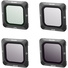 TELESIN Circular Polarizer & ND8/16/32 Filter Set for DJI Action 2