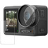 TELESIN Tempered Protective Film Set for DJI Action 3 Camera