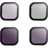 TELESIN ND & Circular Polarizer 4-Filter Set for GoPro HERO 9/10/11/12