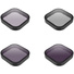 TELESIN ND & Circular Polarizer 4-Filter Set for GoPro HERO 9/10/11/12