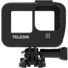 TELESIN Plastic Frame Case with 3-Prong Mount for GoPro HERO9