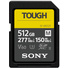 Sony Tough SDXC UHS II 277MB/s Memory Card V60 (512GB)