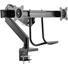 Brateck 17"-32" Dual Monitor Gas Spring Arm With Built-In Docking