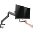 Brateck 17"-32" Dual Monitor Gas Spring Arm With Built-In Docking
